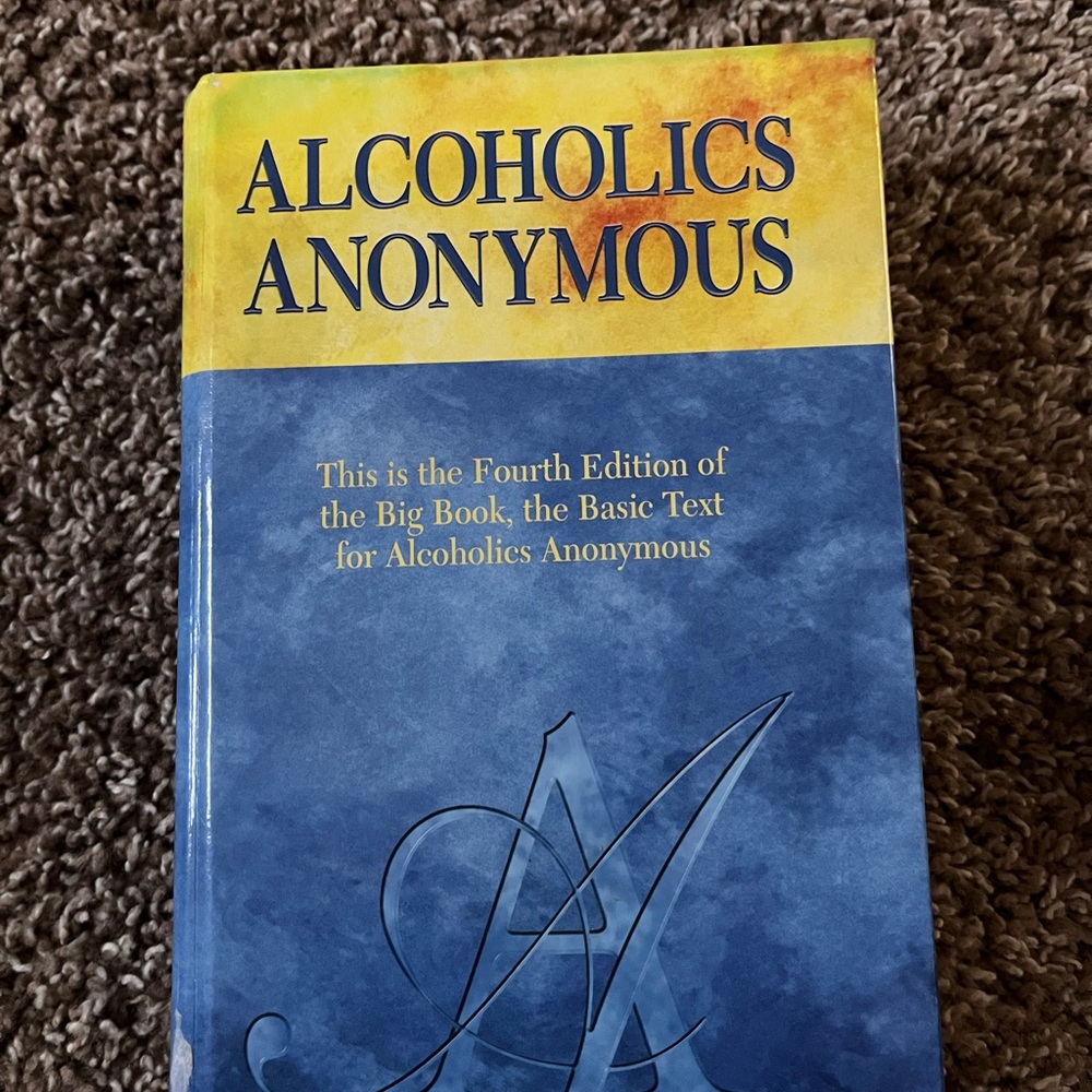 Alcoholics Anonymous Fourth Edition Book